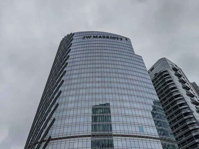 JW Marriott Shenzhen Bao'an from the waterfront