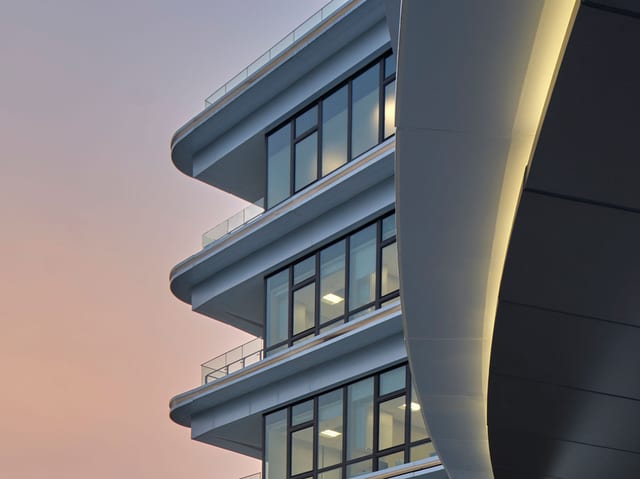 Shenzhen New Frontier United Family Hospital exterior from its official facilities gallery
